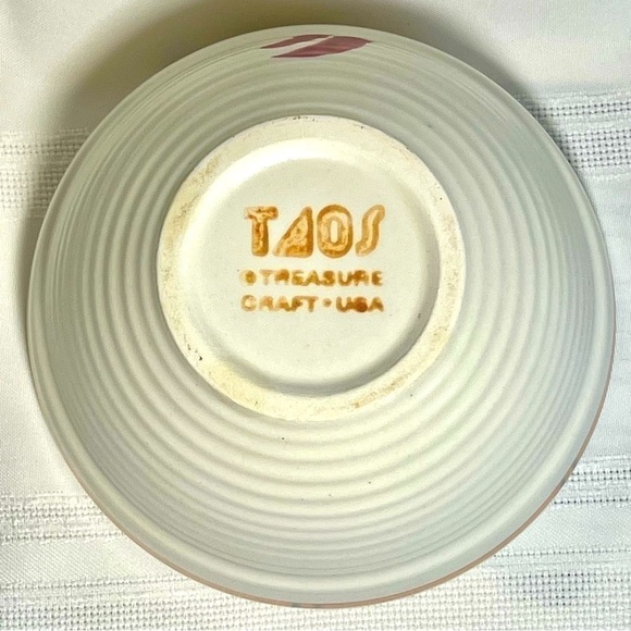 Mixing Serving Bowl Treasure Craft Taos 6”  c. 1985 EUC Crafted‎ in USA - Picture 2 of 8